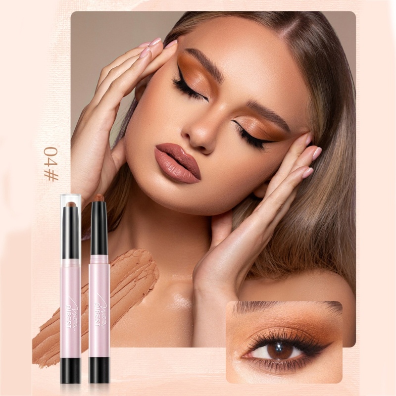 Phấn Mắt Dạng Bút Màu Lì / Nhũ Bắt Sáng Kháng Nước Lâu Trôi