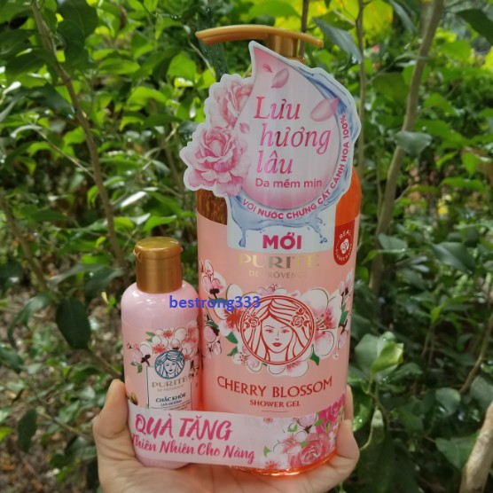 Sữa tắm Purite Provence Cherry Blossom 850ml