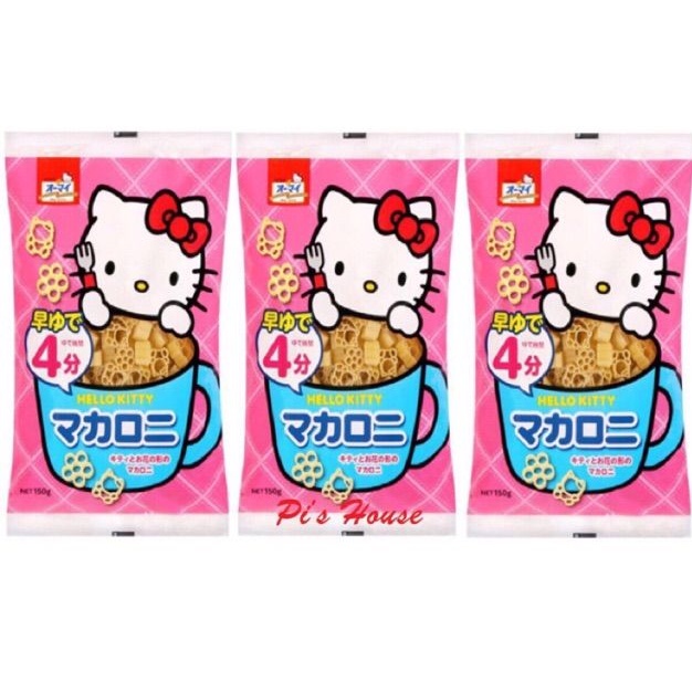 COMBO 3 GÓI NUI HELLO KITTY 150G NHẬT