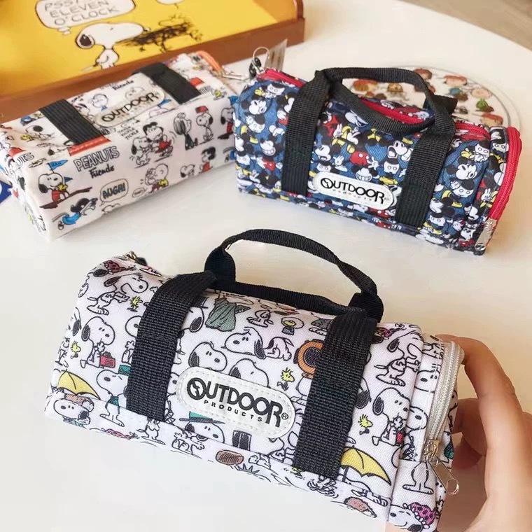 Túi Đựng Bút Hình Chú Chó Snoopy Dễ Thương Phong Cách Nhật Bản