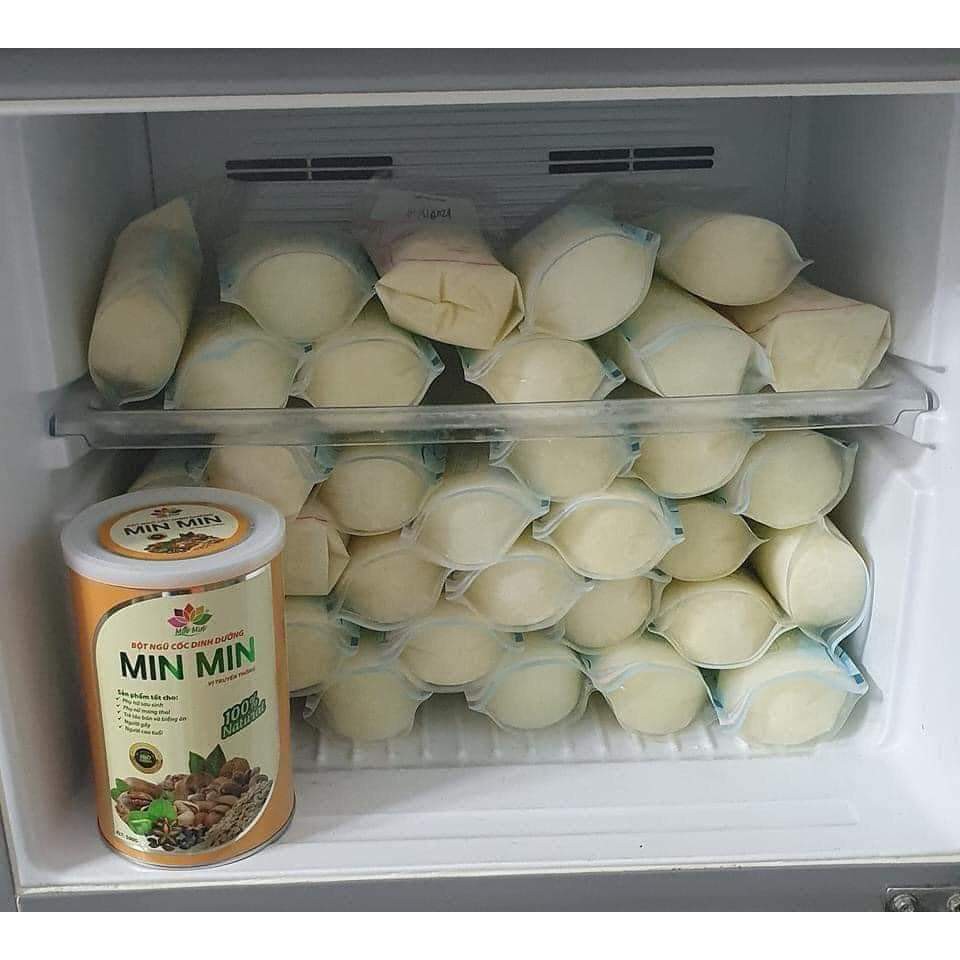 NGŨ CỐC LỢI SỮA MINMIN [FREE SHIP] - NGŨ CỐC BẦU 1KG, mẹ uống sữa về tràng trề con ti no nê, dùng giảm cân or tăng cân