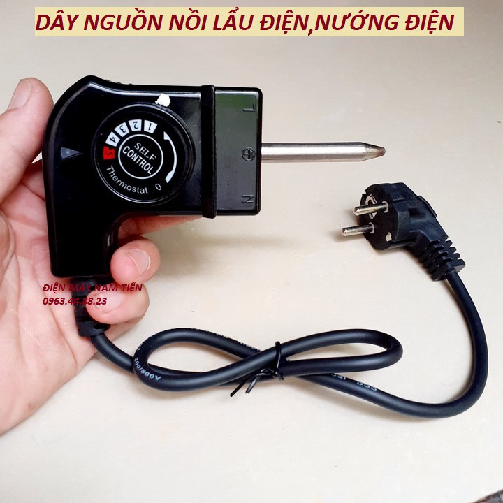 Dây cắm nguồn nồi lẩu - nướng điện