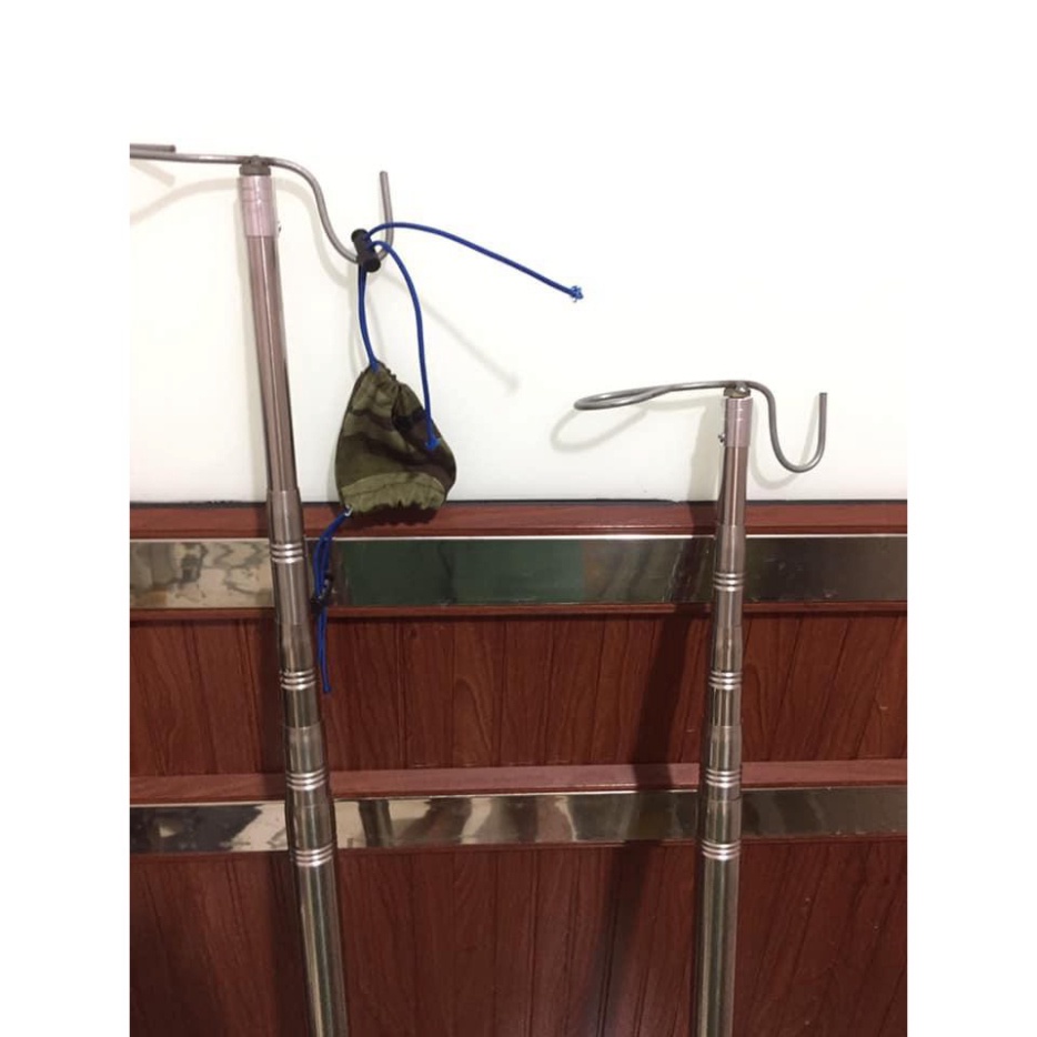 Sào bẫy Chim,  - Sào rút Inox đa năng 3m 5m 6m 7m - siêu giảm giá