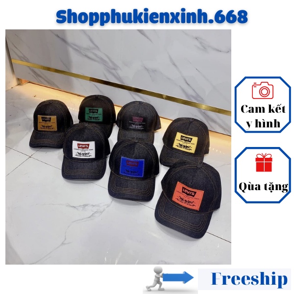 Mũ Lưỡi Trai Bò LeViss Cá Tính Nam Nữ - AB1