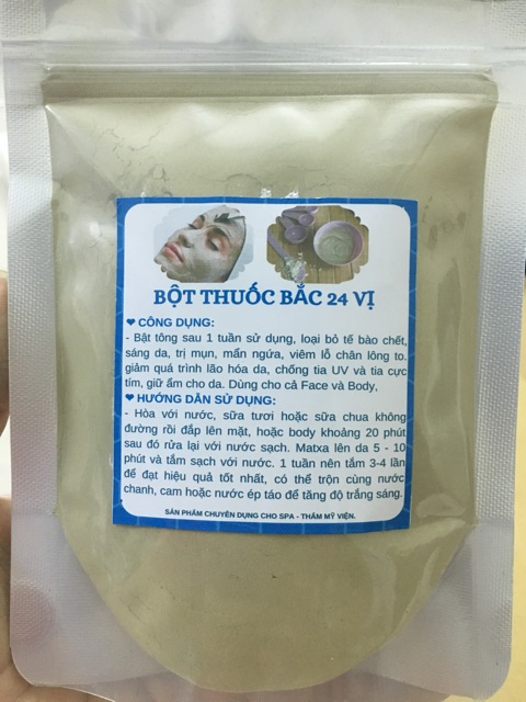 1kg Bột Thuốc Bắc tắm trắng da an toàn hiệu quả handmade