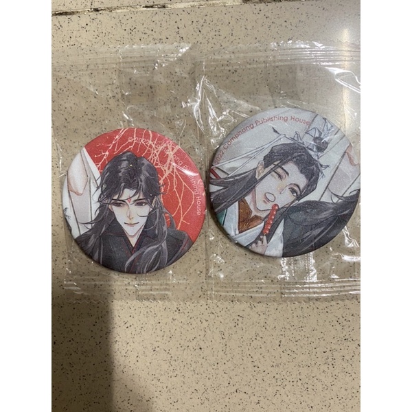 Huy hiệu lì xì bộ ba nhà Mặc Hương Đồng Khứu