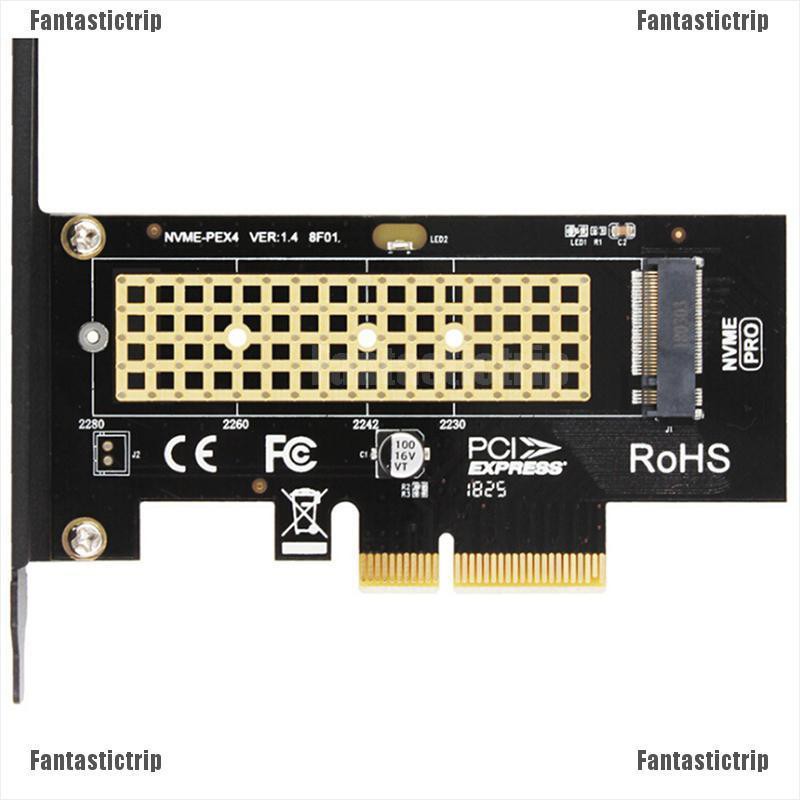 Fantastictrip SK4 M.2 nvme ssd ngff to pcie X4 adapter M key interface card suppor