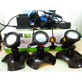Đèn Led Chiếu Sáng Hồ Koi Jebao GL1led 3, GL 2led 3. Đèn đặt chìm hoàn toàn trong nước