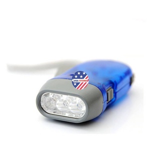 Đèn Pin Phát Sáng Cầm Tay Bóp Cơ Học Loại 1