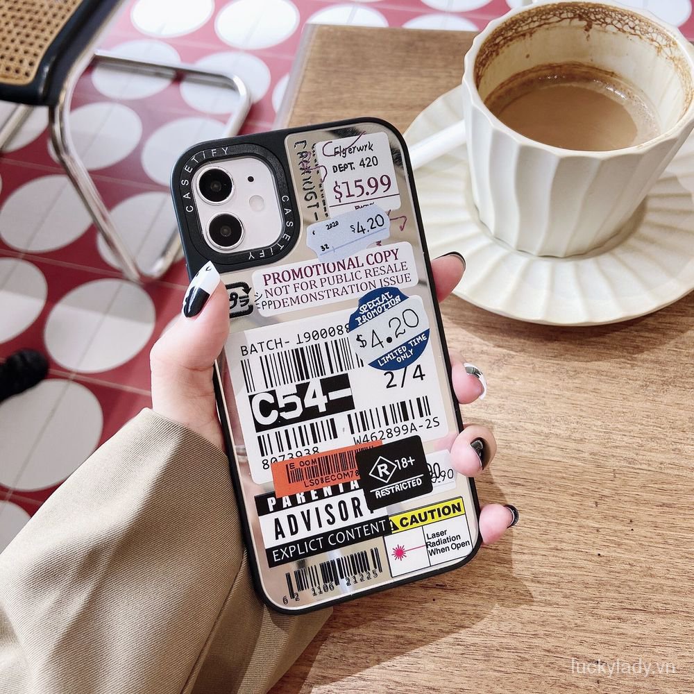 【24 Hours Shipping】【High Quality】Casetify Mirror Case Sales Icon Case iPhone12 11promax 6plus 7plus iPhoneX XR Xsmax iPhone11 Shockproof Casing lWVP