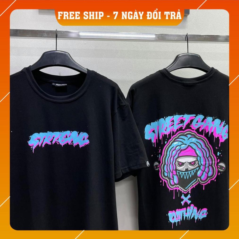 Áo thun Street Gang ninja Neon kun shop unisex cotton