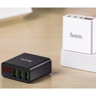 Cốc Sạc Hoco C15 3 Cổng Sạc Nhanh