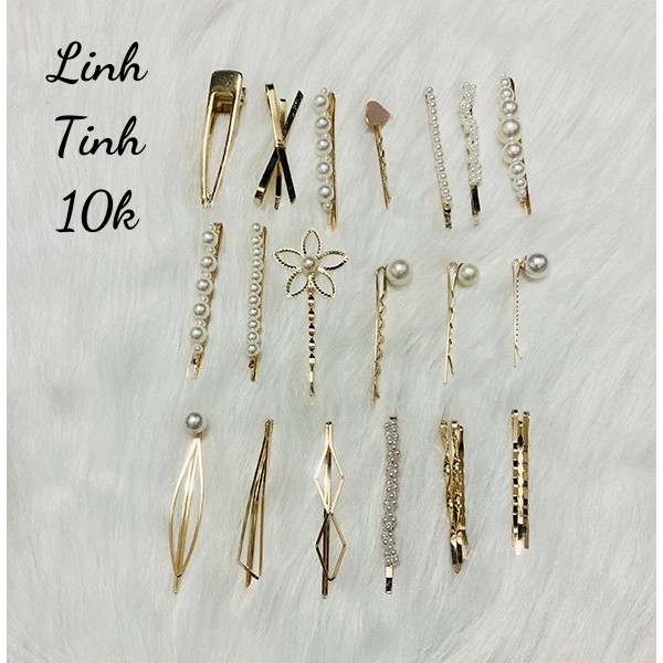Kẹp tóc Hàn Quốc / Kẹp tóc mái phong cách Hàn Quốc sang chảnh FREESHIP 50k - Linh tinh 10k