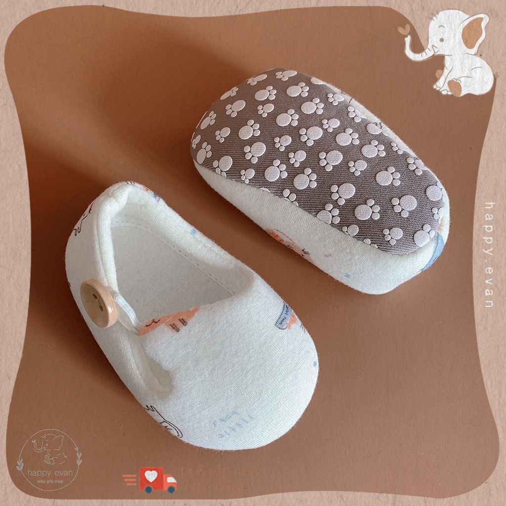 🅷.🄴🅅🄰🄽 [Đọc kỹ BẢNG SIZE] Giày vải cao cấp cho bé trai bé gái, nhẹ, dầy êm, khử mùi, thoáng khí, có lớp chống trượt.