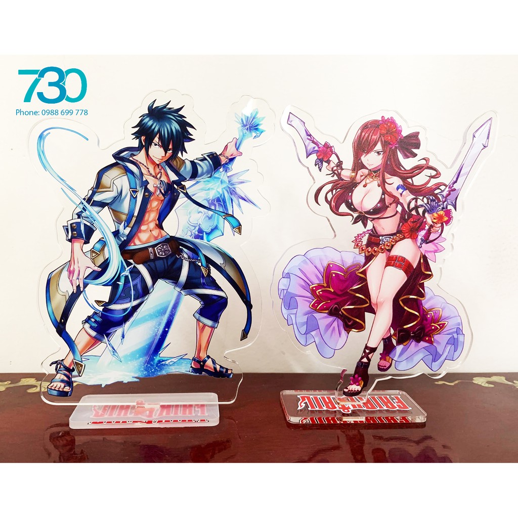 Mô hình standee để bàn Fairy Tail 2