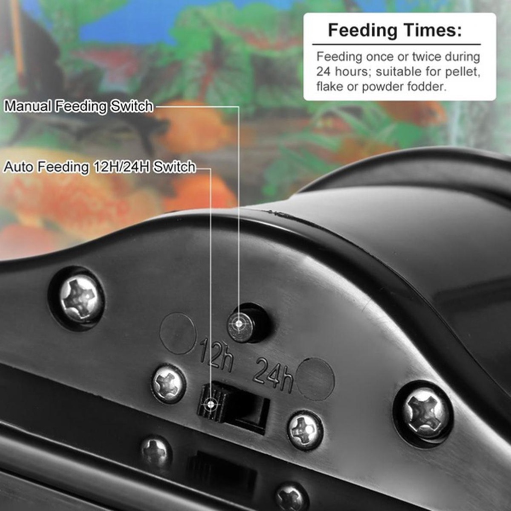 Máy Cho Cá Ăn Tự Động Tiện Lợi