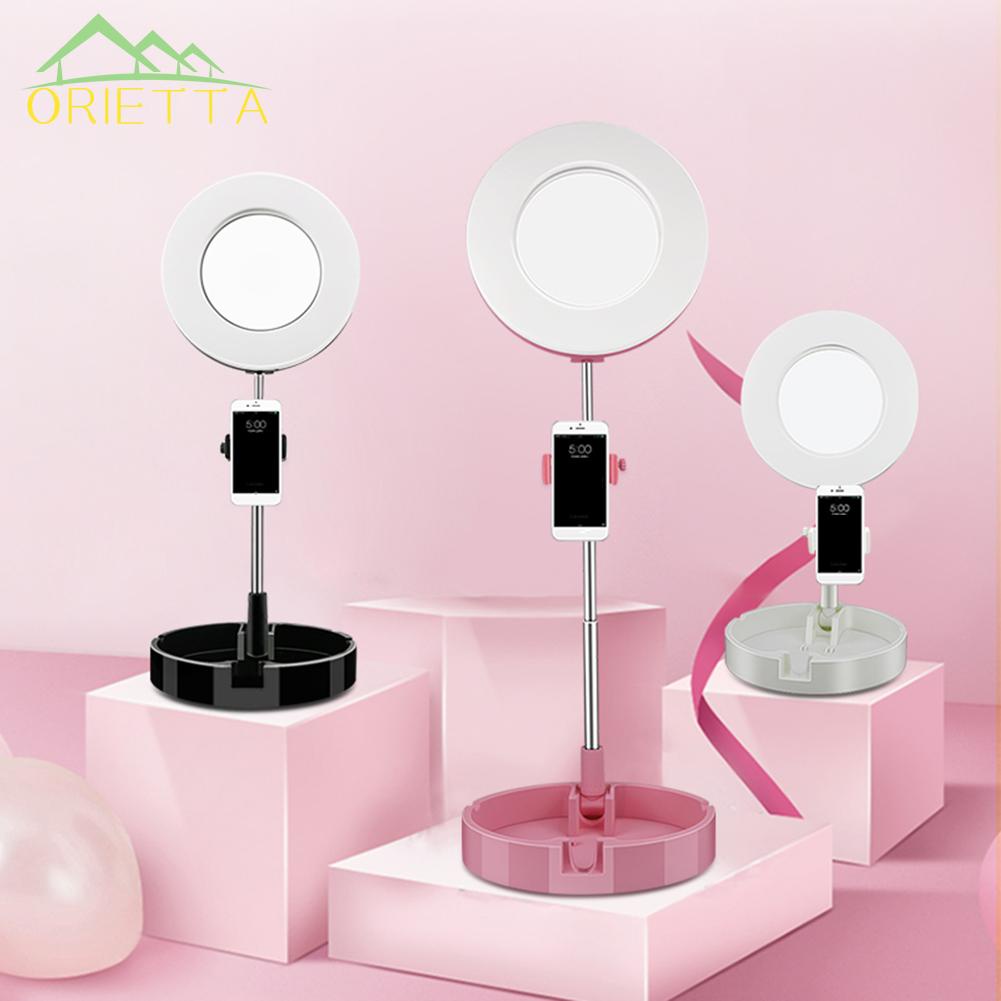 Vòng Đèn Led 8inch Có Thể Điều Chỉnh Hỗ Trợ Chụp Ảnh S