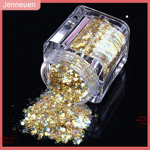 Bột Kim Tuyến Lấp Lánh Trang Trí Móng Tay Nghệ Thuật Thời Trang DIY