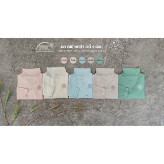 HRNEE ! Giảm 30-40%Áo giữ nhiệt cho các bé cổ 2cm chất liệu Modal( gỗ sồi) không bai, không xù, giữ nhiệt tốt!