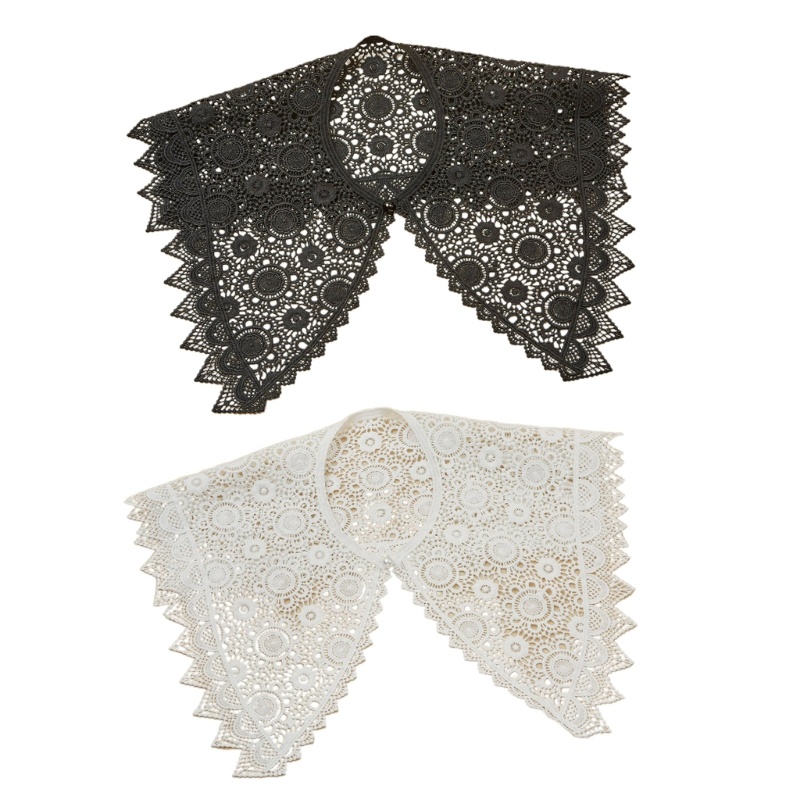 Cổ Áo Cardigan Len Giả Trang Trí Dễ Thương