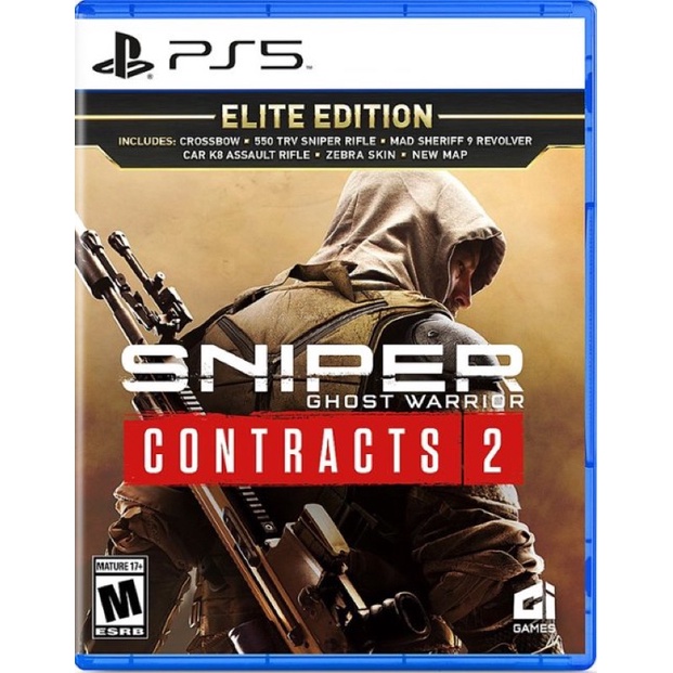 Đĩa game Ps5: Đĩa Game Sniper: Ghost Warrior Contracts 2 Ps5