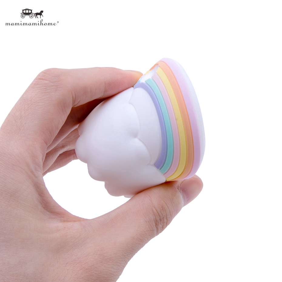 Đồ chơi Mamimamihome silicon thiết kế kiểu cầu vồng dành cho trẻ em đang mọc răng