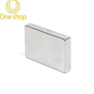 Trucque nam châm đất hiếm chữ nhật kích thước 30x20x5mm