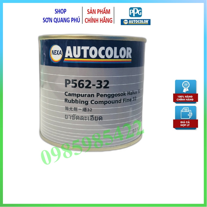 Bát phá Autocolor bước 1 P562-32 Bát bóng Autocolor bước 2 P971 - 1200 đánh bóng, xoá vết xước SONQUANGPHU8856