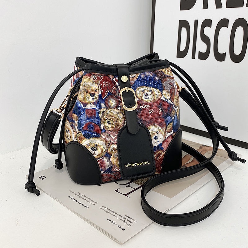 Túi đeo chéo CHUWANGLIN bằng da thời trang sành điệu dành cho nữ