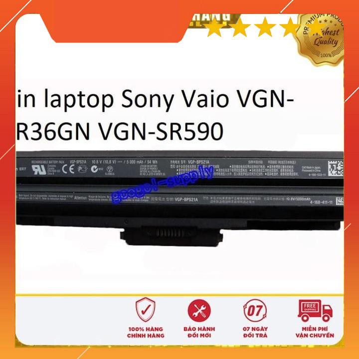 ⚡️⚡️Pin laptop Sony Vaio VGN-SR36GN VGN-SR590