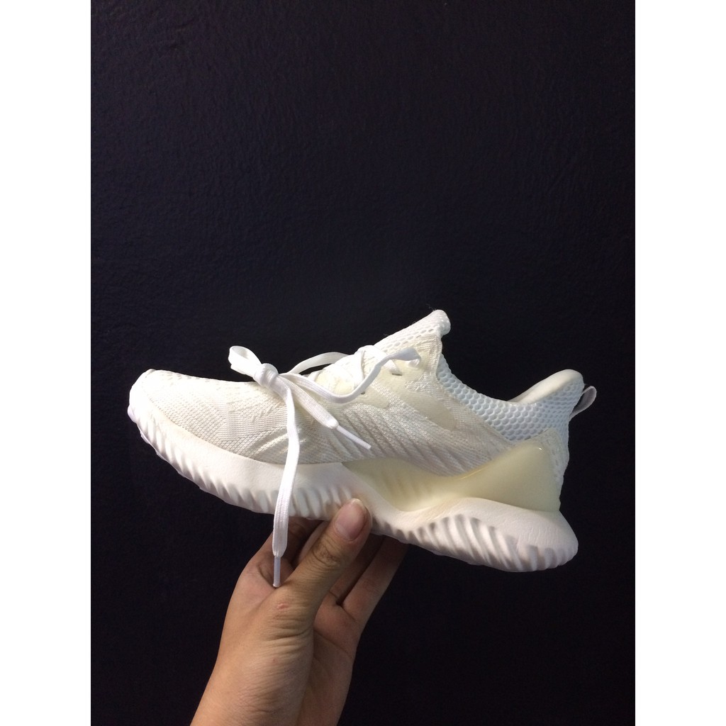 &gt;ẢNH THẬT-HÀNG THẬT&lt; Giày sneaker Anpha Bouce full trắng nam nữ