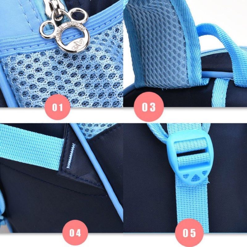 Balo cho trẻ mầm non - Bé trai gái mẫu giáo từ 2 đến 5 tuổi In hình Người nhện Siêu nhân Công chúa Elsa BL05