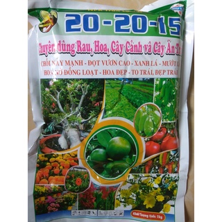 Phân bón gốc npk 20-20-15 - gói 1 kg biomax