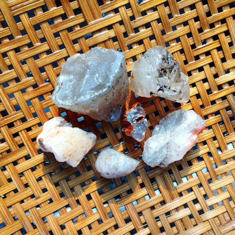 Viên đá thô Carnelian, Agate các màu nhiều kích thước