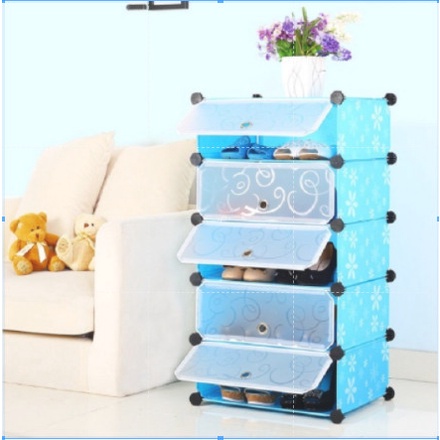 Tủ giày 5 tầng siêu đẹp nhiều mẫu - tủ giày 5 tầng