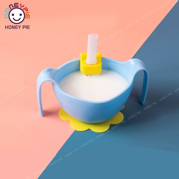 Ống Hút Dài Bằng Silicone Có Khóa Tiện Dụng Dành Cho Bé