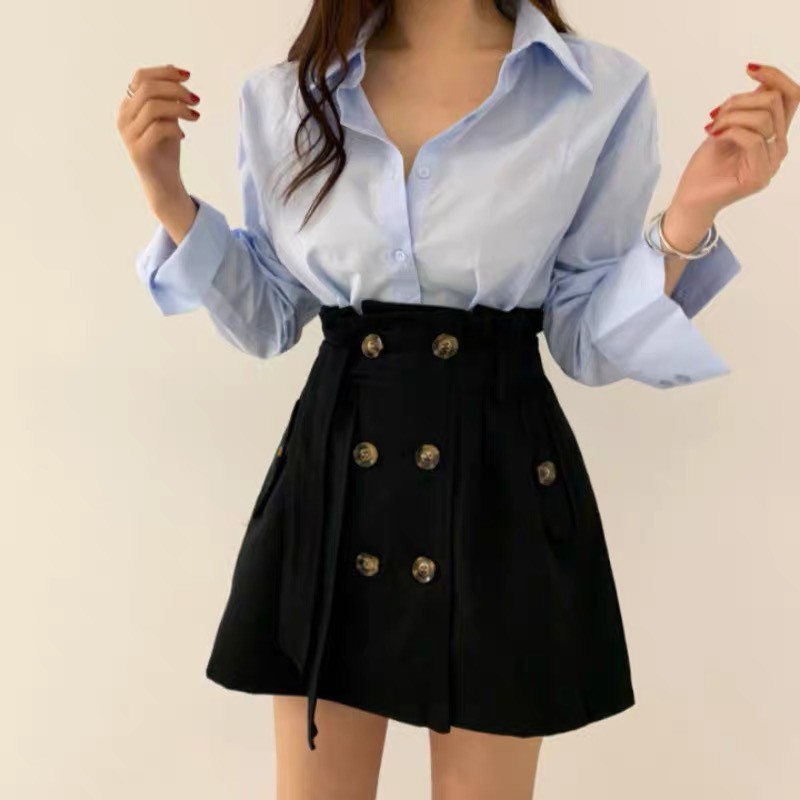 BÁN SỈ CHÂN VÁY KAKI CÚC CÓ ĐAI | BigBuy360 - bigbuy360.vn