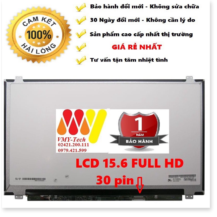 P̷H̷Ụ̷ ̷K̷I̷Ệ̷N̷ ̷S̷Ố̷ ⚠️ Màn hình Laptop DELL Inspiron 7559 FULL HD 1920x1080 Thay màn LCD LED
