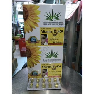 Viên Uống Vitamin E 400 đẹp da