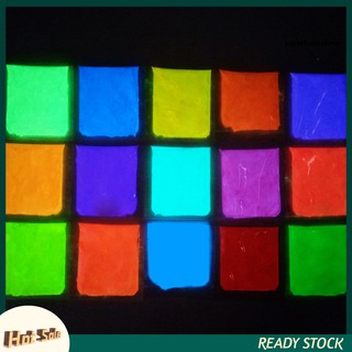 [Hàng mới về] Bột dạ quang 10g dùng cho trang trí móng tay