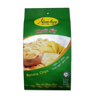[FREESHIP 99K TOÀN QUỐC 3 Bịch Chuối Sấy Nam Huy (80g)