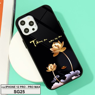 Ốp kính cường lực IPHONE 12_12PRO_12PROMAX Ốp điện thoại cao cấp Son Store