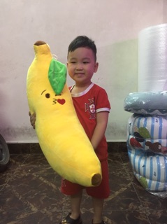 Gối ôm cho bé quả chuối 60cm
