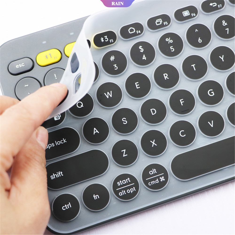 Silicone Vỏ Silicon Siêu Mỏng Bảo Vệ Bàn Phím Bluetooth Logitech K380 (Model: K380.K480) Cho Logitech K380.K480