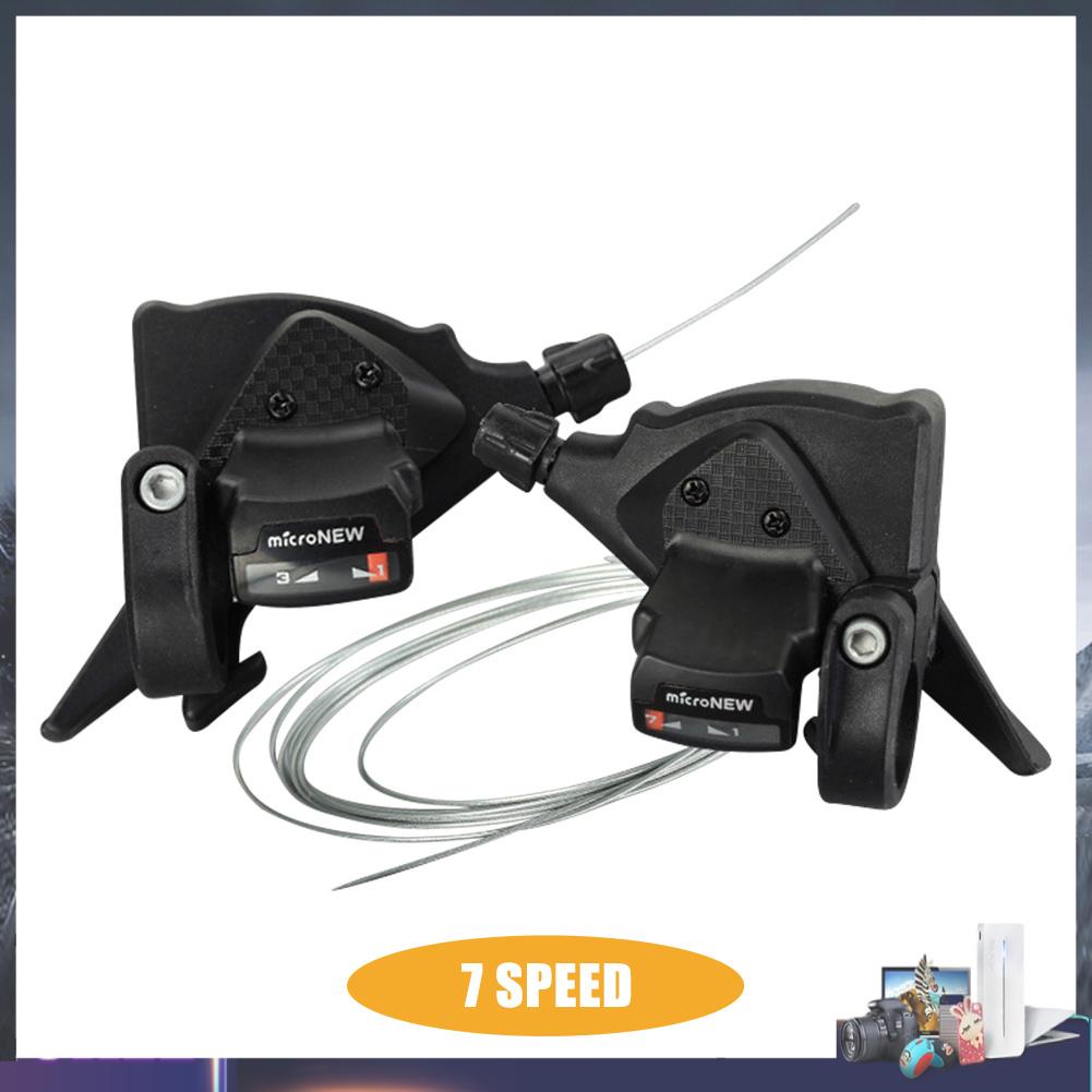 Bộ Cần Sang Số Có Dây Cáp Cho Xe Đạp Leo Núi Micronew 3 x 7/8/9/10/11