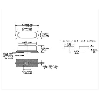 THẠCH ANH 12MHZ HC-49SMD (5 con)