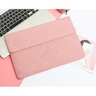 Túi chống sốc cho laptop, macbook da PU cao cấp Brinch