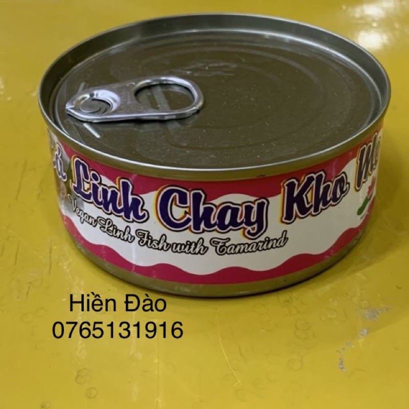 Cá Linh chay kho me