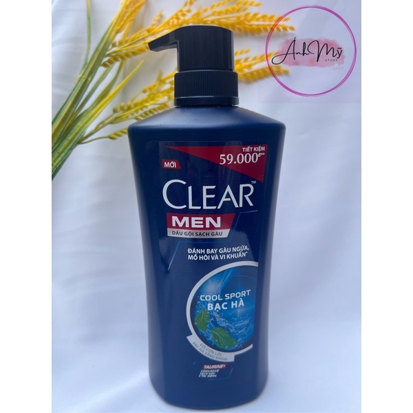 Dầu gội Clear men chai 900g