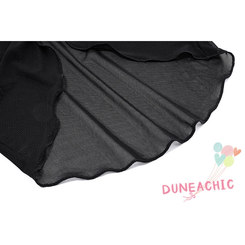 Áo Croptop Tay Dài Thiết Kế Xuyên Thấu Quyến Rũ